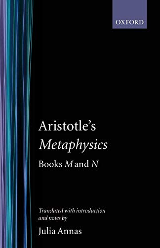 9780198721338: Metaphysics: Books M and N (Clarendon Aristotle Series)