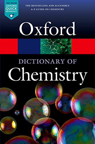 9780198722823: A Dictionary of Chemistry (Oxford Quick Reference)