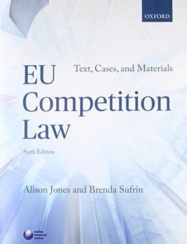 9780198723424: EU Competition Law: Text, Cases, and Materials