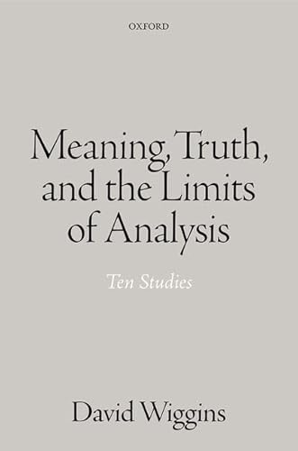 Beispielbild fr Meaning, Truth, and the Limits of Analysis zum Verkauf von Blackwell's