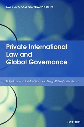 Beispielbild fr Private International Law And Global Governance zum Verkauf von Basi6 International