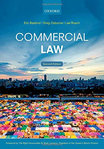 Beispielbild fr Commercial Law zum Verkauf von WorldofBooks