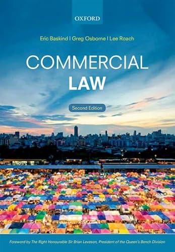 Stock image for Commercial Law for sale by AwesomeBooks