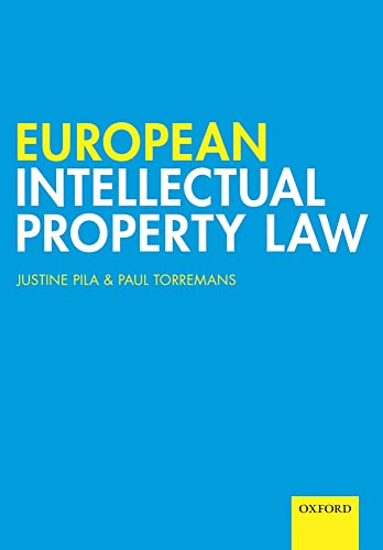 Beispielbild fr European Intellectual Property Law zum Verkauf von WorldofBooks
