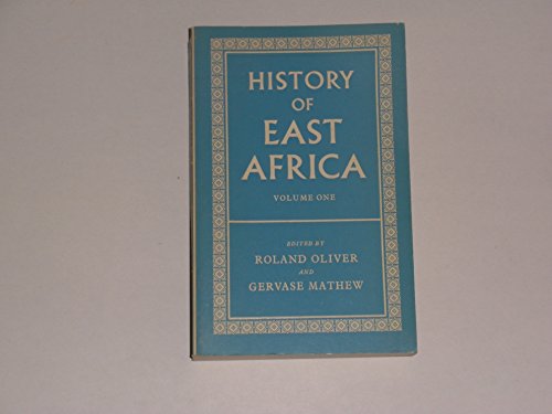 Stock image for History of East Africa, Vol. 1 for sale by Basler Afrika Bibliographien