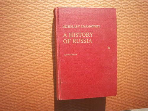 Stock image for A History of Russia for sale by HPB-Emerald