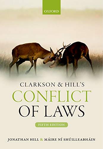 Stock image for Clarkson &amp; Hill's Conflict of Laws for sale by Blackwell's