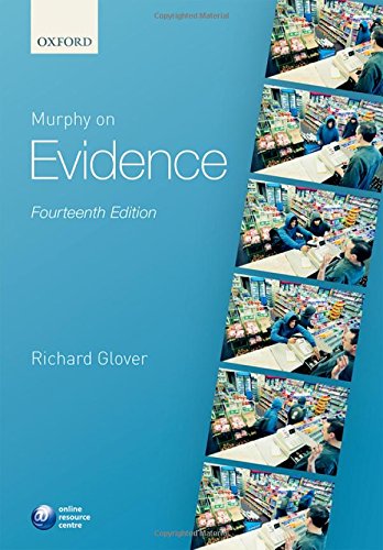 Beispielbild fr Murphy on Evidence zum Verkauf von MusicMagpie