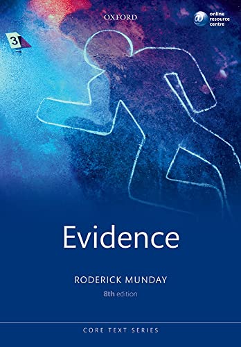 Stock image for Evidence (Core Texts Series) for sale by MusicMagpie