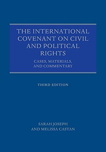 Stock image for The International Covenant on Civil and Political Rights: Cases, Materials, and Commentary for sale by Chiron Media