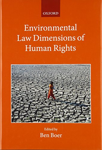 Stock image for Environmental Law Dimensions of Human Rights for sale by Revaluation Books