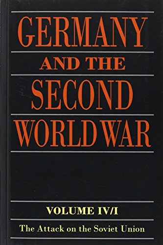 Imagen de archivo de Germany and the Second World War: Volume IV: The Attack on the Soviet Union a la venta por Night Heron Books