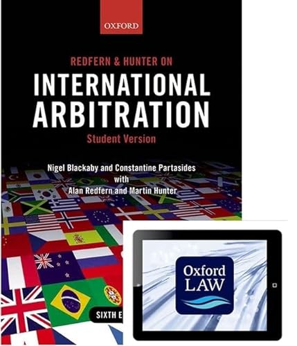 9780198738879: Redfern and Hunter on International Arbitration (paperback and eBook)