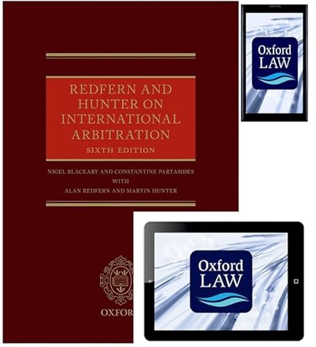 9780198738992: Redfern and Hunter on International Arbitration (Hardcover, eBook, and Android App)