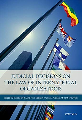 Beispielbild fr Judicial Decisions on the Law of International Organizations zum Verkauf von Prior Books Ltd