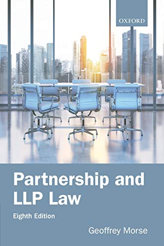Stock image for Partnership and LLP Law 8e for sale by Better World Books Ltd