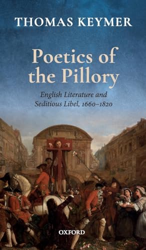 Imagen de archivo de Poetics of the Pillory a la venta por Blackwell's