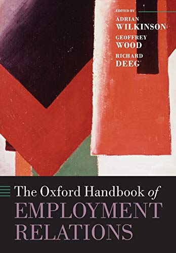 Beispielbild fr The Oxford Handbook of Employment Relations: Comparative Employment Systems (Oxford Handbooks) zum Verkauf von Phatpocket Limited