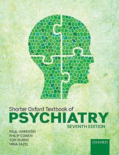 Imagen de archivo de Shorter Oxford Textbook of Psychiatry a la venta por dsmbooks