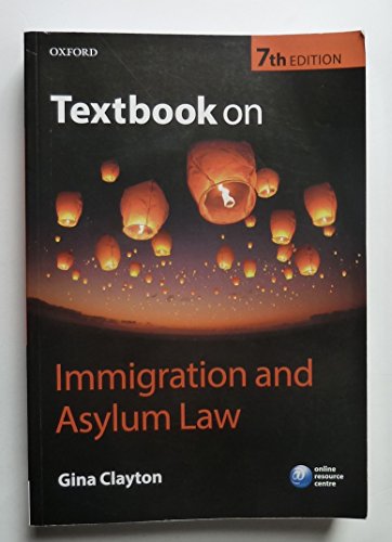 Imagen de archivo de Textbook on Immigration and Asylum Law a la venta por Better World Books Ltd