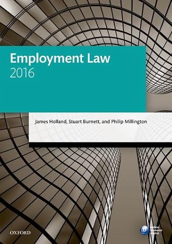 Stock image for Employment Law 2016 23/e (Legal Practice Course Guide) for sale by AwesomeBooks