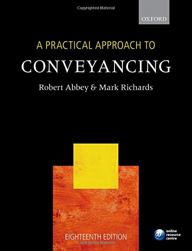 Beispielbild fr A Practical Approach to Conveyancing zum Verkauf von WorldofBooks