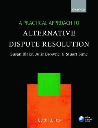 Stock image for A Practical Approach to Alternative Dispute Resolution + Website for sale by Revaluation Books