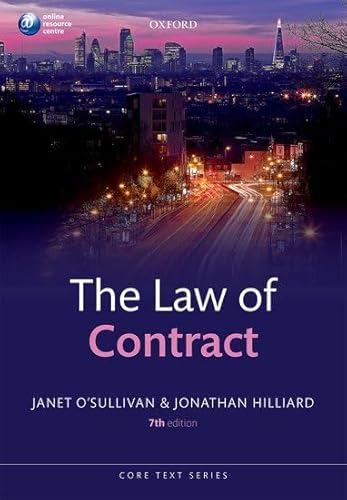 Stock image for The Law of Contract 7/e (Core Texts Series) for sale by AwesomeBooks