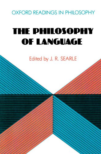 Stock image for The Philosophy of Language (Oxford Readings in Philosophy) for sale by HPB-Red