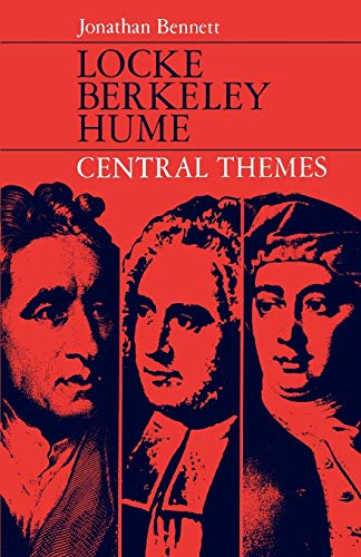 Beispielbild fr Locke, Berkeley, Hume: Central Themes zum Verkauf von SecondSale