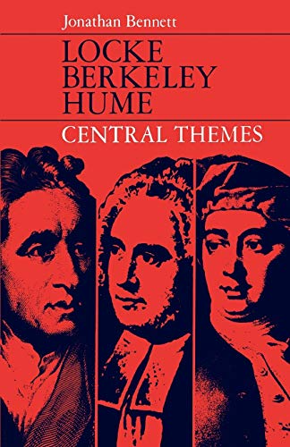 9780198750161: Locke, Berkeley, Hume: Central Themes