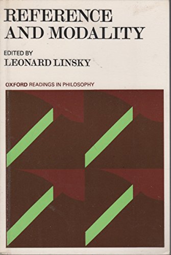 9780198750178: Reference and Modality (Readings in Philosophy S.)