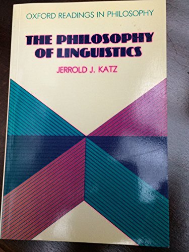 Imagen de archivo de The Philosophy of Linguistics (Oxford Readings in Philosophy Ser.) a la venta por SuzyQBooks