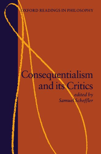 Beispielbild fr Consequentialism And Its Critics (Oxford Readings In Philosophy) zum Verkauf von Studibuch