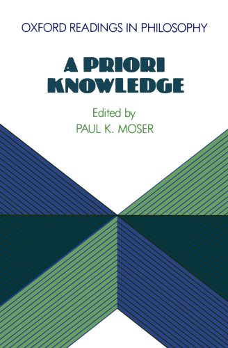 Stock image for A Priori Knowledge (Oxford Readings in Philosophy) for sale by BooksRun