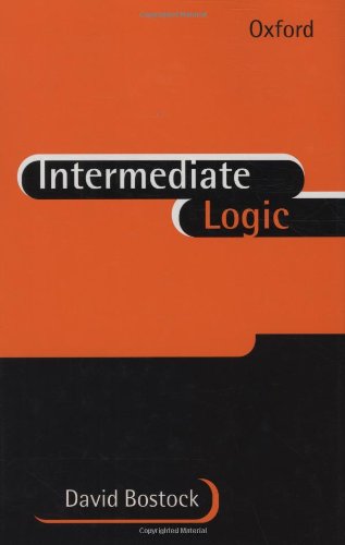 Beispielbild fr Intermediate Logic zum Verkauf von WeBuyBooks