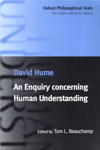 Beispielbild fr An Enquiry concerning Human Understanding (Oxford Philosophical Texts) zum Verkauf von BooksRun
