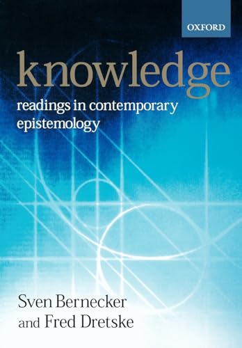 Stock image for Knowledge: Readings in Contemporary Epistemology for sale by arcfoundationthriftstore