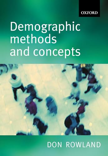 Imagen de archivo de Demographic Methods and Concepts a la venta por Blackwell's