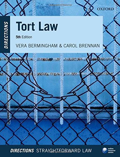 9780198753247: Tort Law Directions