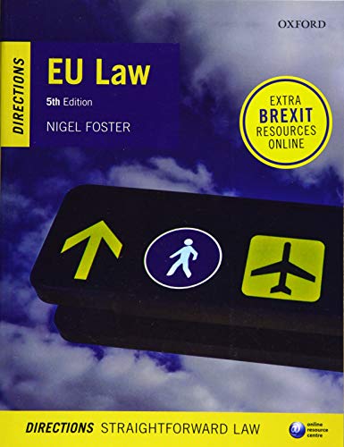 9780198754510: EU Law Directions