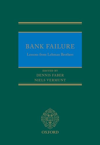 9780198755371: Bank Failure: Lessons from Lehman Brothers