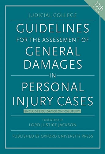 9780198757627: Guidelines for the Assessment of General Damages in Personal Injury Cases