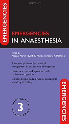 Imagen de archivo de Emergencies in Anaesthesia 3e Format: Paperback a la venta por INDOO