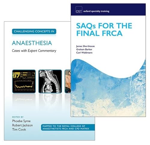 Imagen de archivo de SAQs for the Final FRCA and Challenging Concepts in Anaesthesia Pack a la venta por Books Puddle