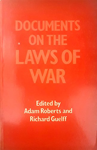 Beispielbild fr Documents on the Laws of War zum Verkauf von HPB-Ruby