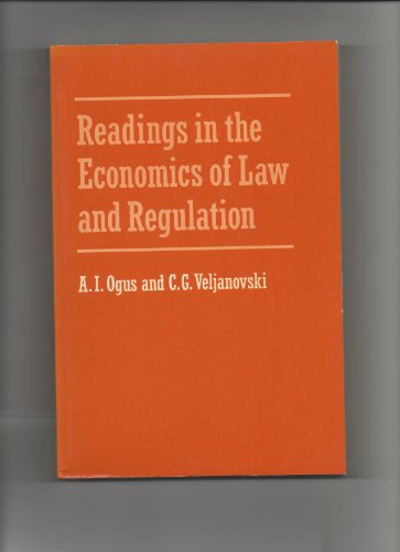 Beispielbild fr Reading in the Economics of Law and Regulation zum Verkauf von Better World Books