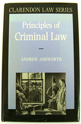 9780198761440: Principles of Criminal Law (Clarendon Law S.)