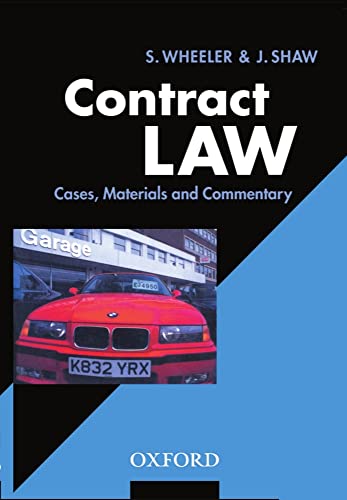 Stock image for Contract Law: Cases, Materials, and Commentary for sale by WorldofBooks
