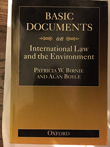 Stock image for Basic Documents on International Law and the Environment for sale by ThriftBooks-Dallas